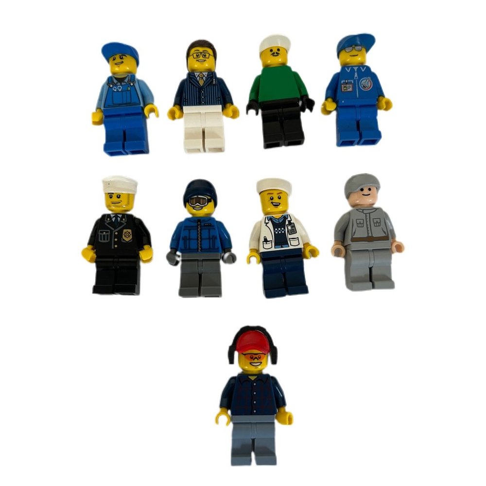 Lego Mini Figures Lot of 9 AS SHOWN